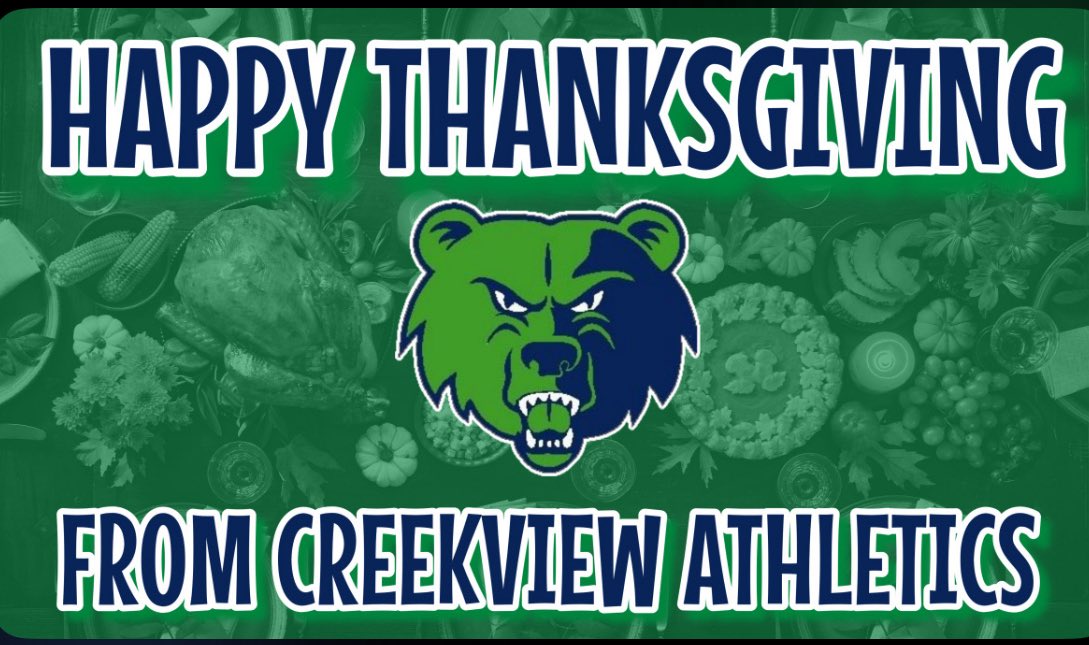 CVHSGrizzlies's tweet image. Happy Thanksgiving Grizzly Nation. #ONEView