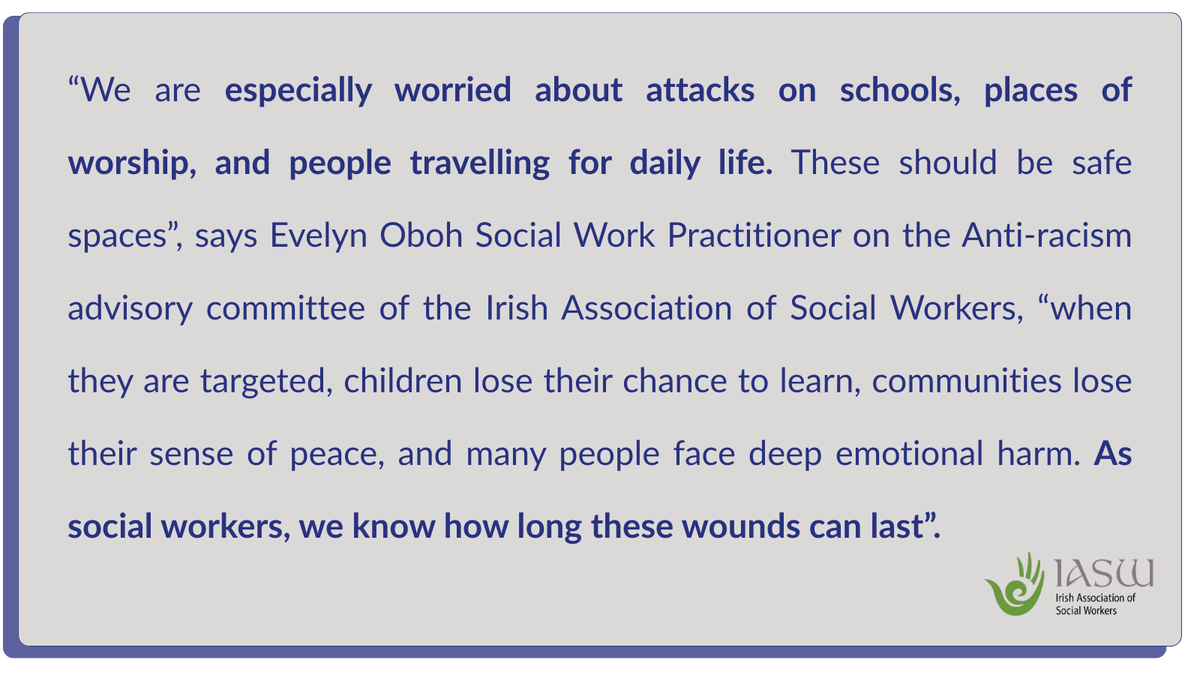 IASW_IRL's tweet photo. Killings, abductions and violence across Nigeria, @IASW_IRL Statement:
We stand with our colleagues in the @IFSW Africa Region and with the people of Nigeria &amp; support the call for strong and immediate action from the African Union and the United Nations
🔗https://t.co/AAp9Ep4hrL https://t.co/ReMhzMmGw8
