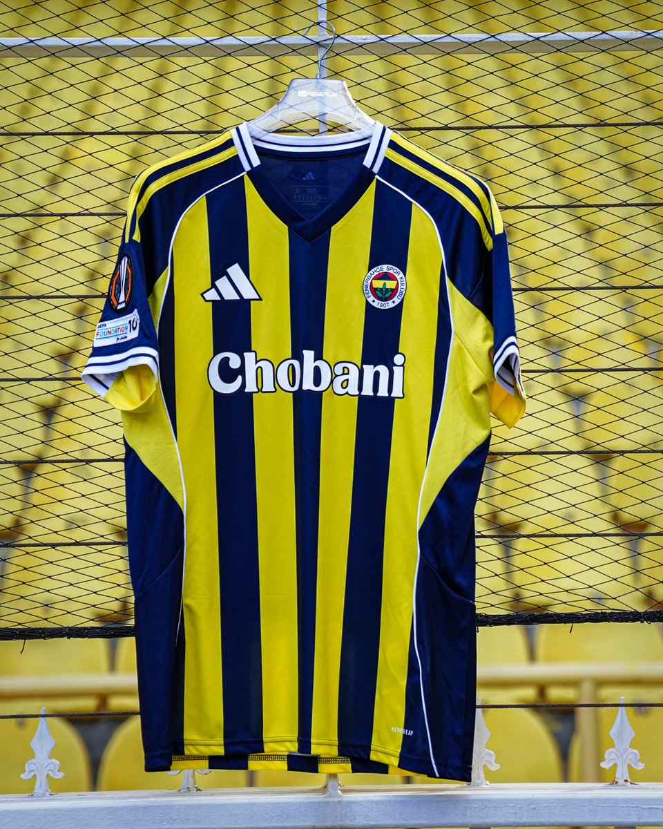 📍 Chobani Stadyumu 

🟡🔵 Bu akşam <a href="/adidasfootball/">adidas Football</a> ve <a href="/fenerium/">Fenerium</a> iş birliği ile hazırlanan Çubuklu forma, lacivert şort ve lacivert konçla sahadayız! 

#UEL #FBvFTC