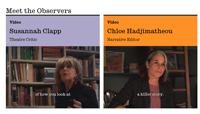 Nouveau site élégant et fonctionnel de <a href="/ObserverUK/">The Observer</a>, l'hebdo britannique longtemps propriété du Guardian et racheté par <a href="/tortoise/">Tortoise</a>.  

J'aime bien la section vidéo, avec la preview en gif. 

observer.co.uk