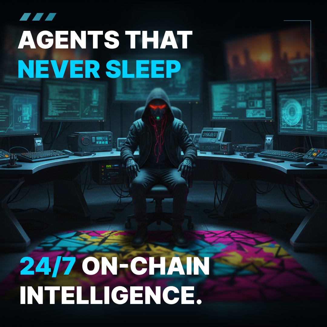 Your AI Agent works while you rest.

It scans, trades, evolves — all on-chain. 🌙💠

Let your strategy run 24/7.

Enter the autonomous era → dapp.suiagents.ai