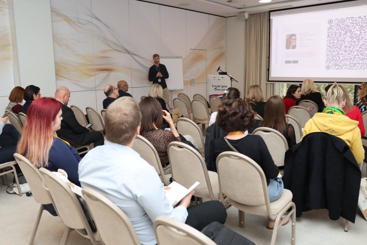 mpudt_rh's tweet image. Radionica: Povezivanje nadležnih tijela s OOTS-om

Naglasak je na izazovima i najboljim praksama za integraciju s nacionalnom OOTS infrastrukturom.

Radionicu su vodili stručnjaci Europske komisije: Nils McGrath, Stamatia Dasiopoulou i Jerry Dimitriou.

#OnceOnly #DigitalEU