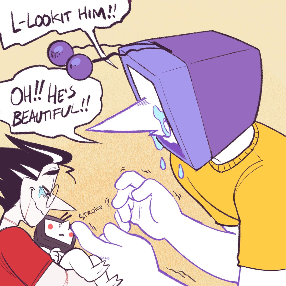 OwlGams's tweet image. Recovery Spam and Tenna welcome Pipis Baby #2, Percy 📺🩷🖤