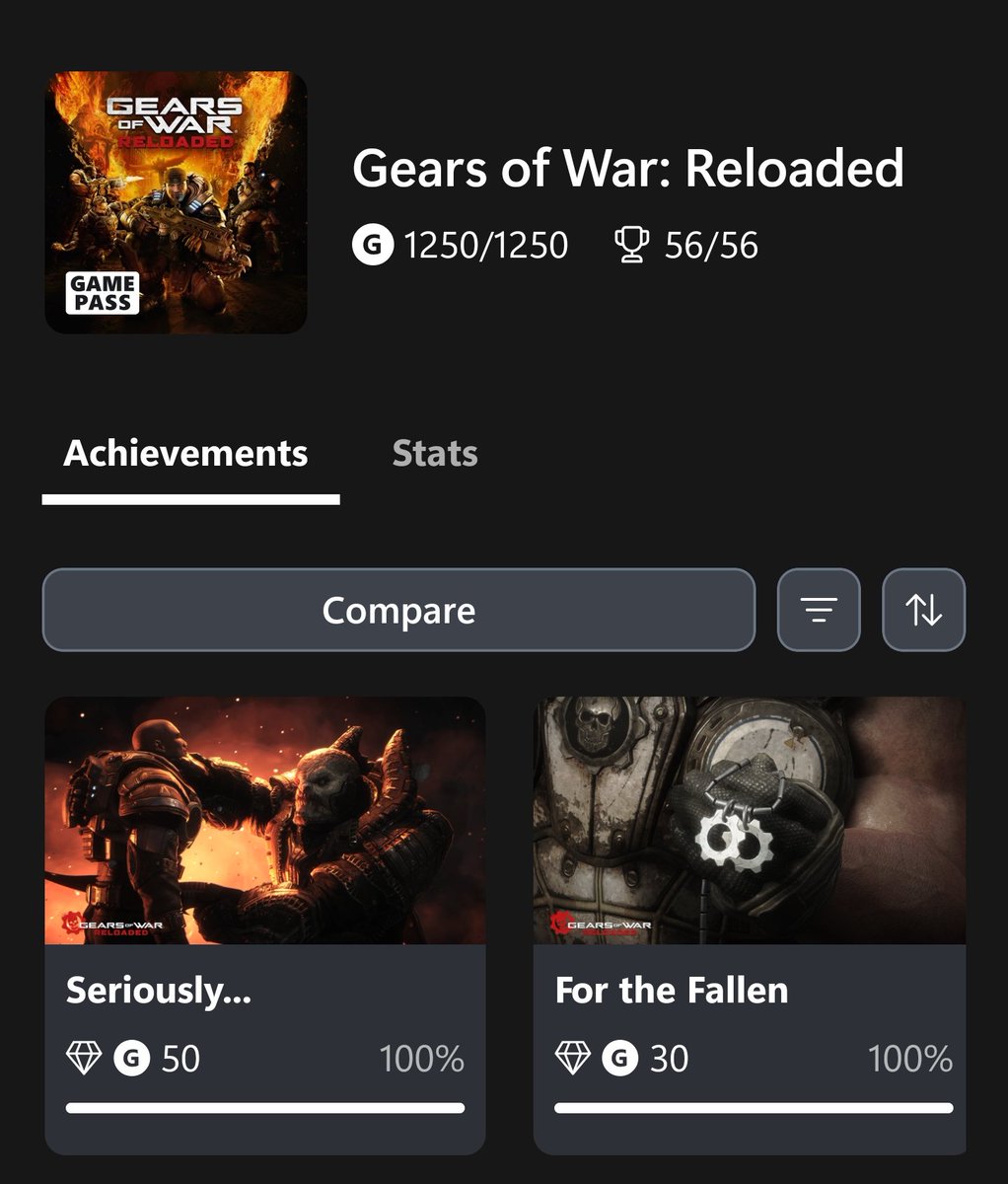 GearsUtility's tweet image. Have you 100%'d Gears of War: Reloaded yet? 👀