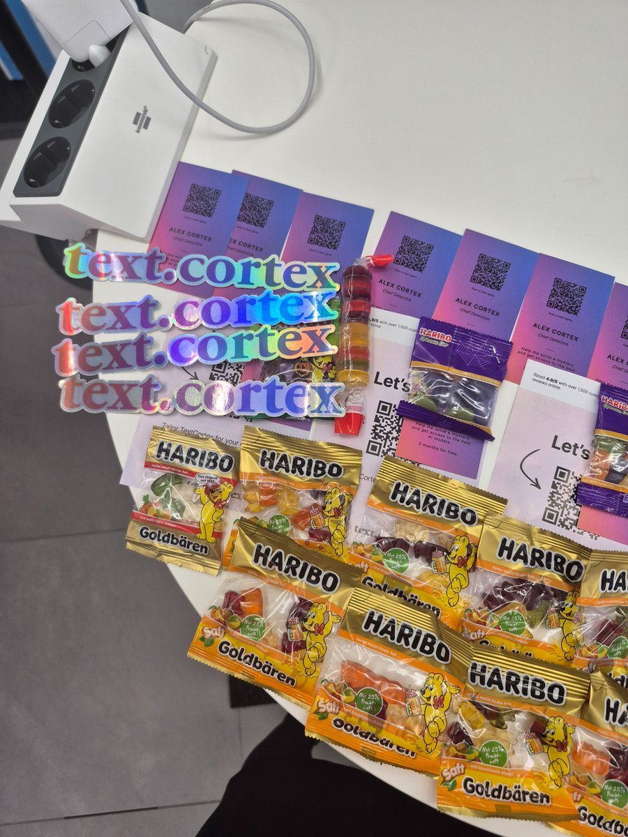 TextCortex's tweet image. 🎉 𝗧𝗵𝗮𝘁'𝘀 𝗮 𝘄𝗿𝗮𝗽 𝗼𝗻 𝗦𝘁𝘂𝘁𝘁𝗴𝗮𝗿𝘁 𝗞𝗻𝗼𝘄𝗹𝗲𝗱𝗴𝗲 𝗠𝗮𝗻𝗮𝗴𝗲𝗺𝗲𝗻𝘁 𝗗𝗮𝘆𝘀!

Thank you to everyone who stopped by our stand.

Massive appreciation to Chuck and Marie for representing us so well and conducting meaningful conversations! 👏