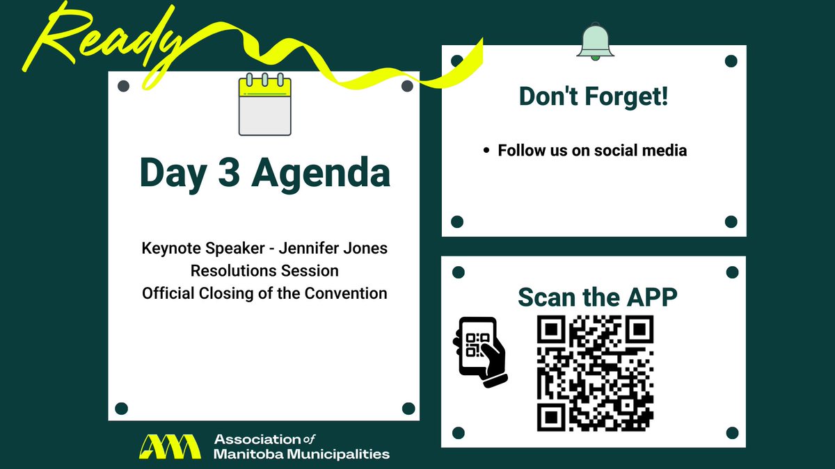 Day 3 starts now — the conversations, decisions, and insights today help shape the year ahead! 

Let’s wrap up inspired and READY for what’s next.💥 #AMMisREADY #mbpoli #wpgpoli #bdnpoli