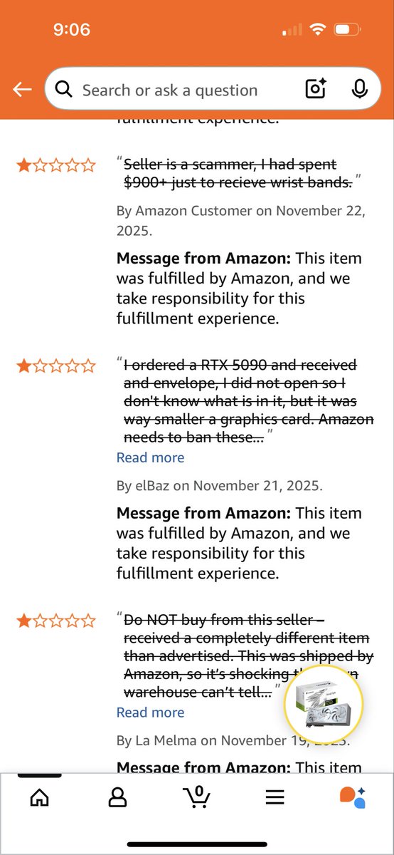 FreedomGoat_'s tweet image. How does @amazon allow this to happen in the big 2025?