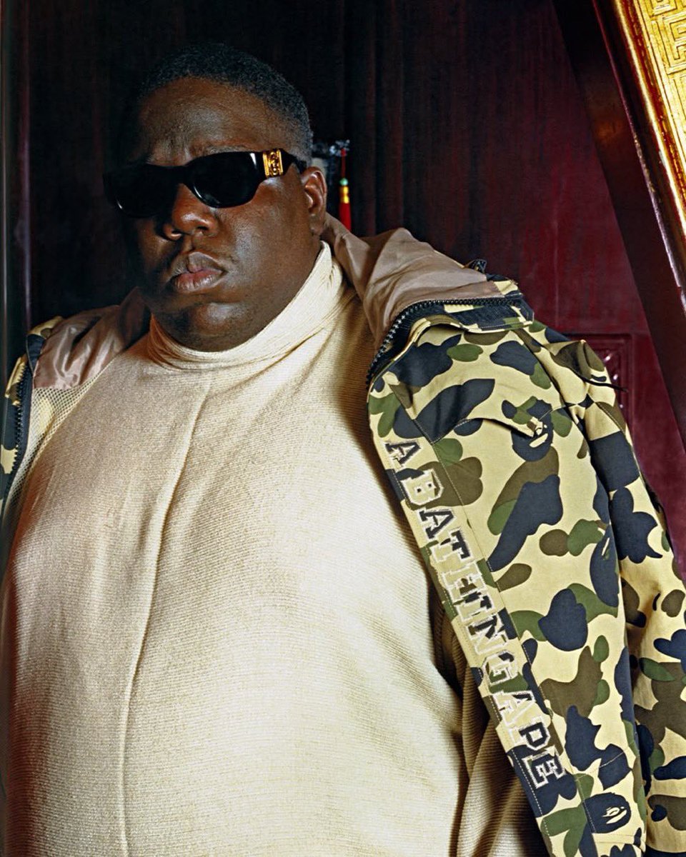 BAPE X SHAWN MORTENSEN ノトーリアス・B.I.G. XL A BATHING APE