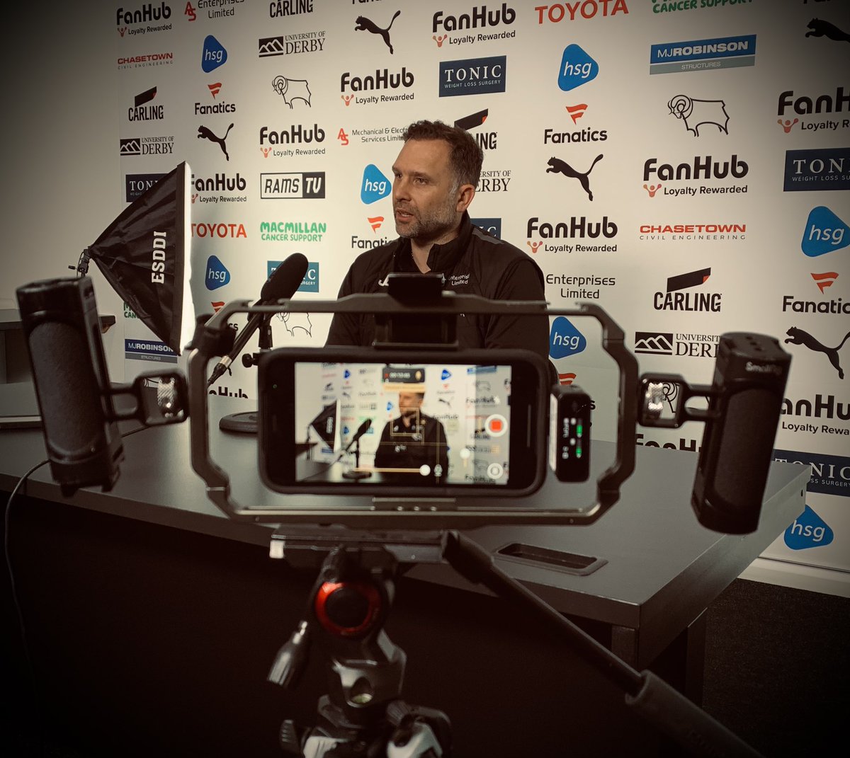 Ed__Dawes's tweet image. Moor Farm: John Eustace ahead of the trip to Middlesbrough. Hear it all in Sportscene at Six #dcfc