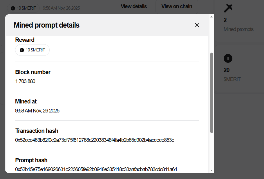 paranrml_trader's tweet image. When you report a bug in @ProjectZeroIO  you earn 10 $Merit for providing feedback to the system

Asking challenging questions about the system can be beneficial guys 

You can help develop the program by registering using the link below

app.projectzero.io/login?ref=EF32…