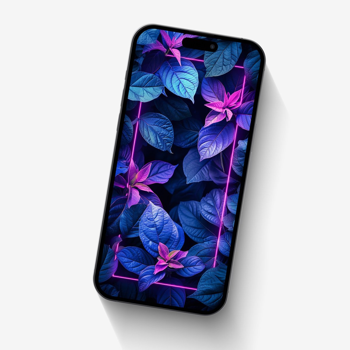 Papers_app's tweet image. Tropical Neon Wallpaper