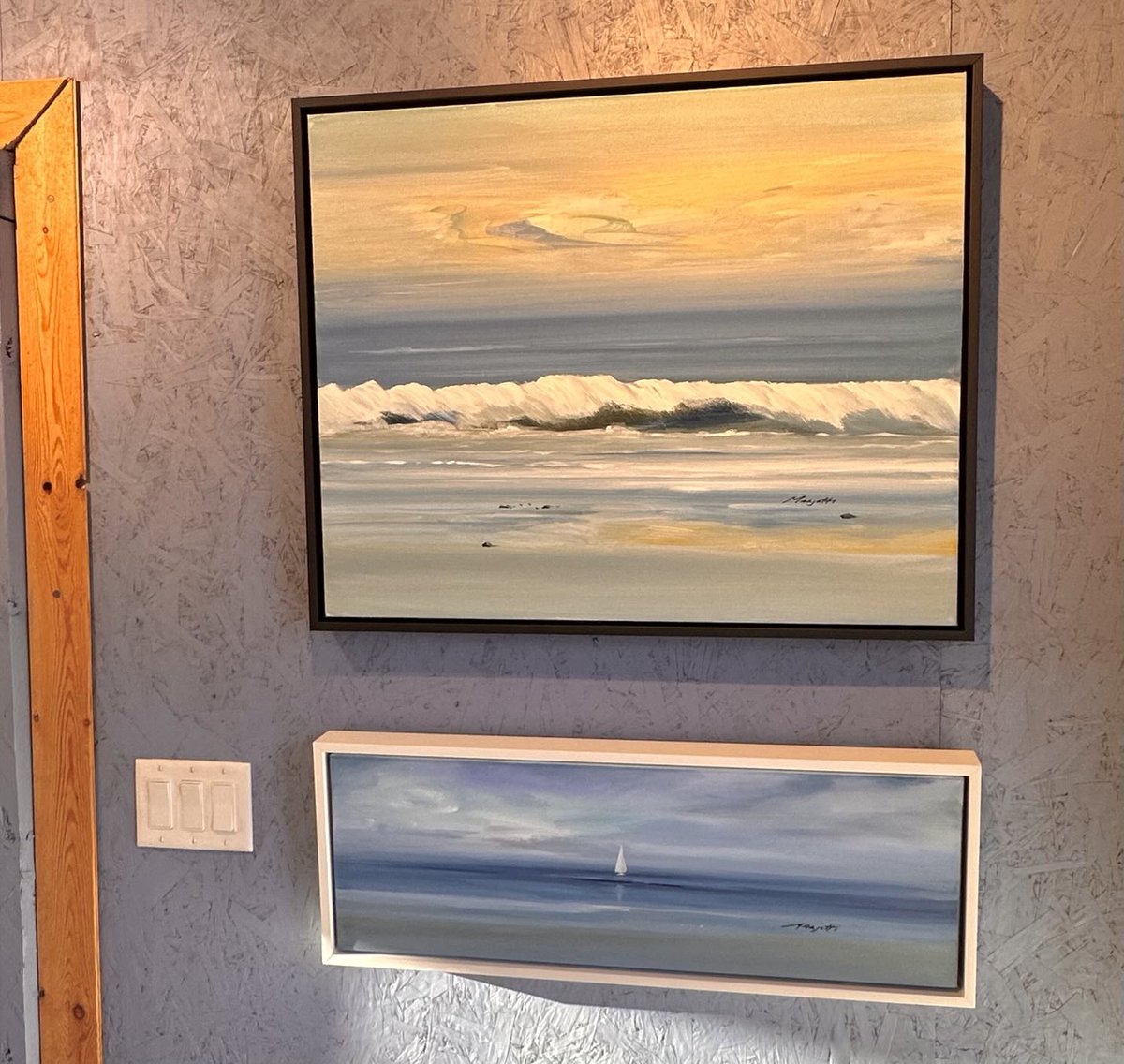 And these two paintings have found new homes.