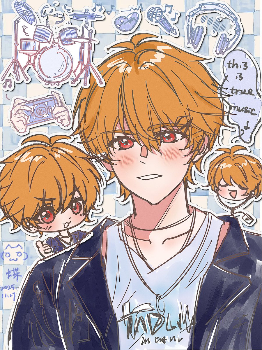 Ravenxixi's tweet image. rock&apos;n&apos;roll🎶🎸
#lukepearce #Tearsofthemis 
#夏彦 #水無瀬夏彦 #未定事件簿