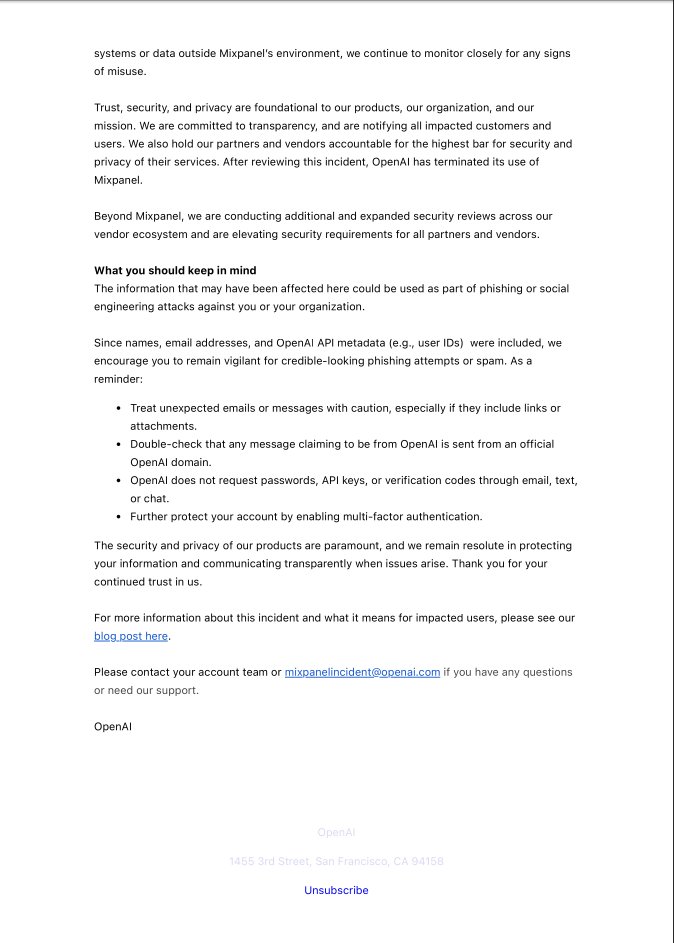 MayurTh96982048's tweet image. @maxedapps are you aware about this #SecurityAlert, a possible #Data #Breach  at @OpenAI&apos;s partner? I believe these is no word on internet about it.