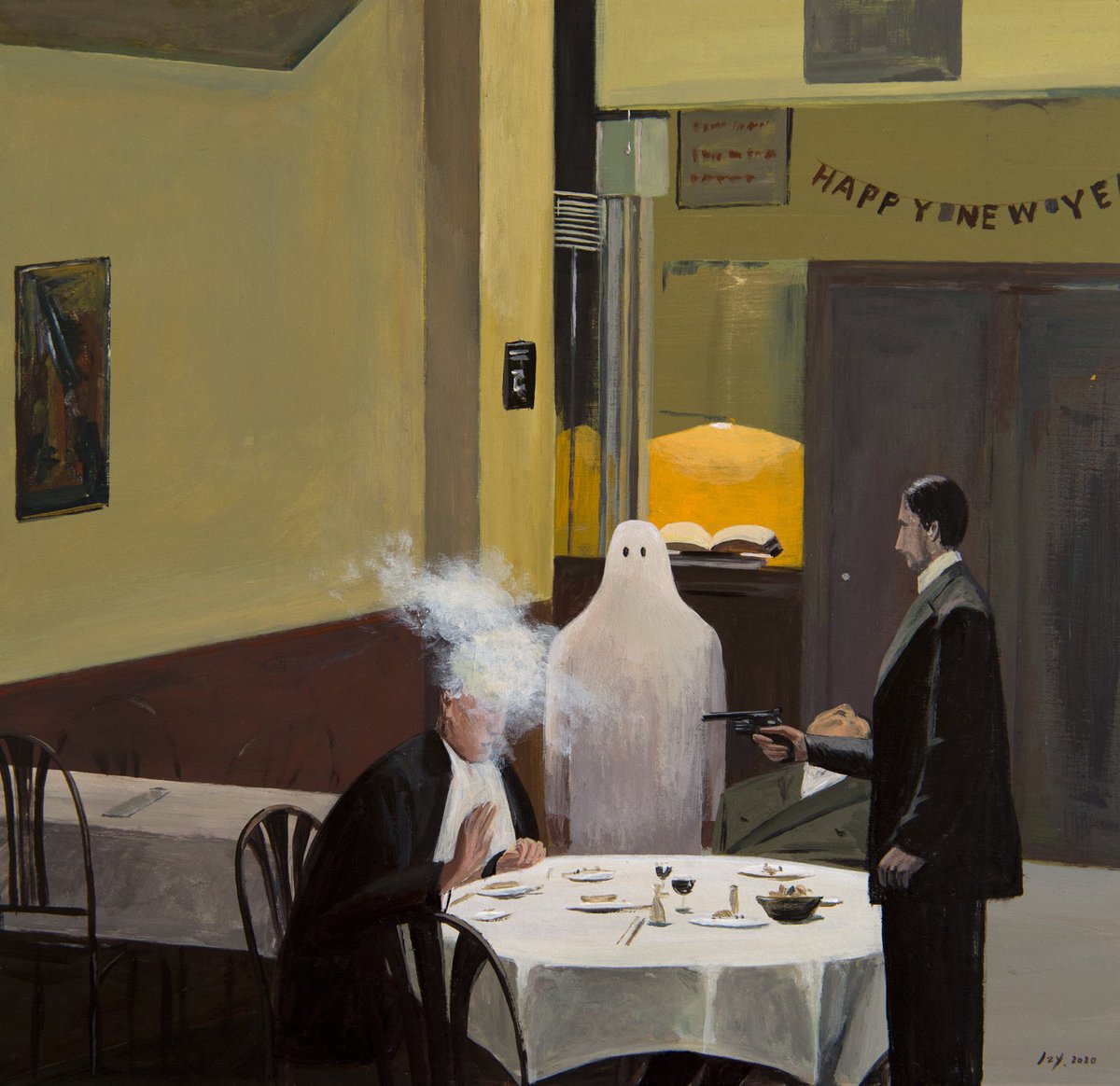 jingzhiyongart's tweet image. Nothing Happens Without a Witness.