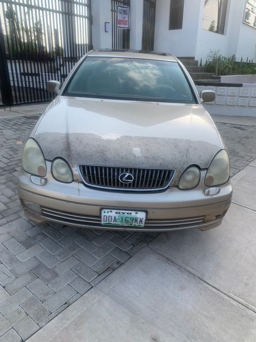 PELSAUTOS's tweet image. SHARP LEXUS GS300 WITH NO SINGLE FAULT 
ENGINE 💯 
GEAR 💯 
AC 💯
PURE FIRSTBODY PAN
3,000,000
IBADAN
07032328559