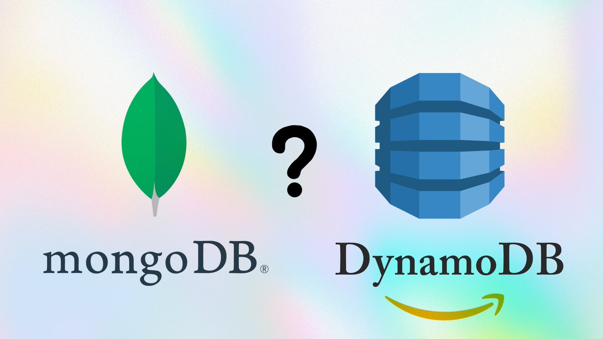 AnkitJangir01's tweet image. #mongodb or #dynamodb ?

#mongodb4 #ddb #Thanksgiving