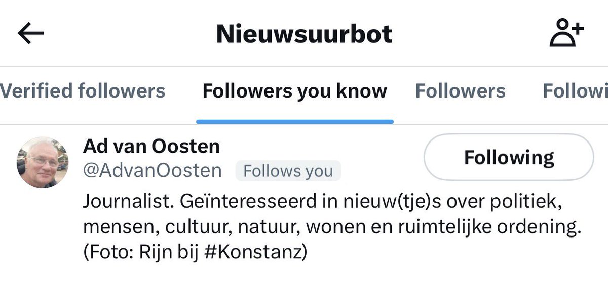 BartNijman's tweet image. Ook heerlijk dat de NOS en Nieuwsuur van X vluchten en dat hun eigen personeel vervolgens de @nieuwsuurbot gaat volgen: