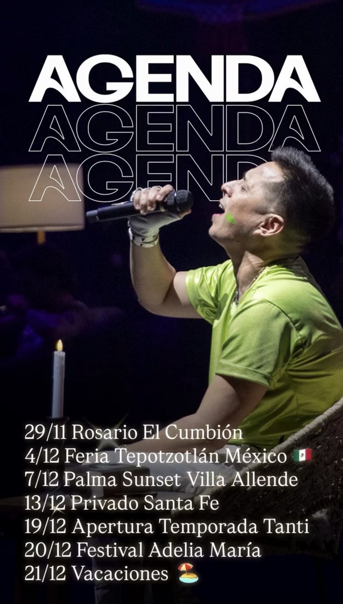 Últimos Recitales del 2025!!!