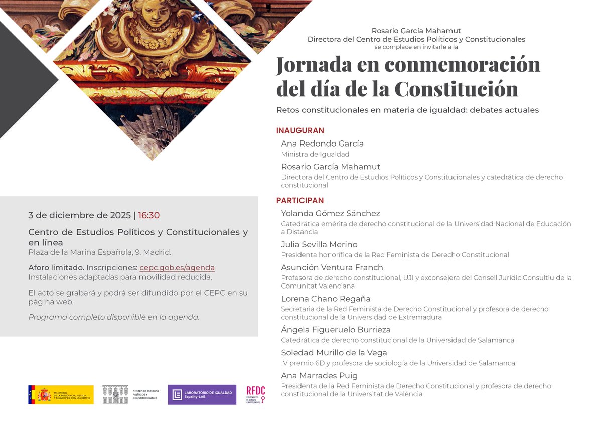 Centro de Estudios Políticos y Constitucionales tweet media