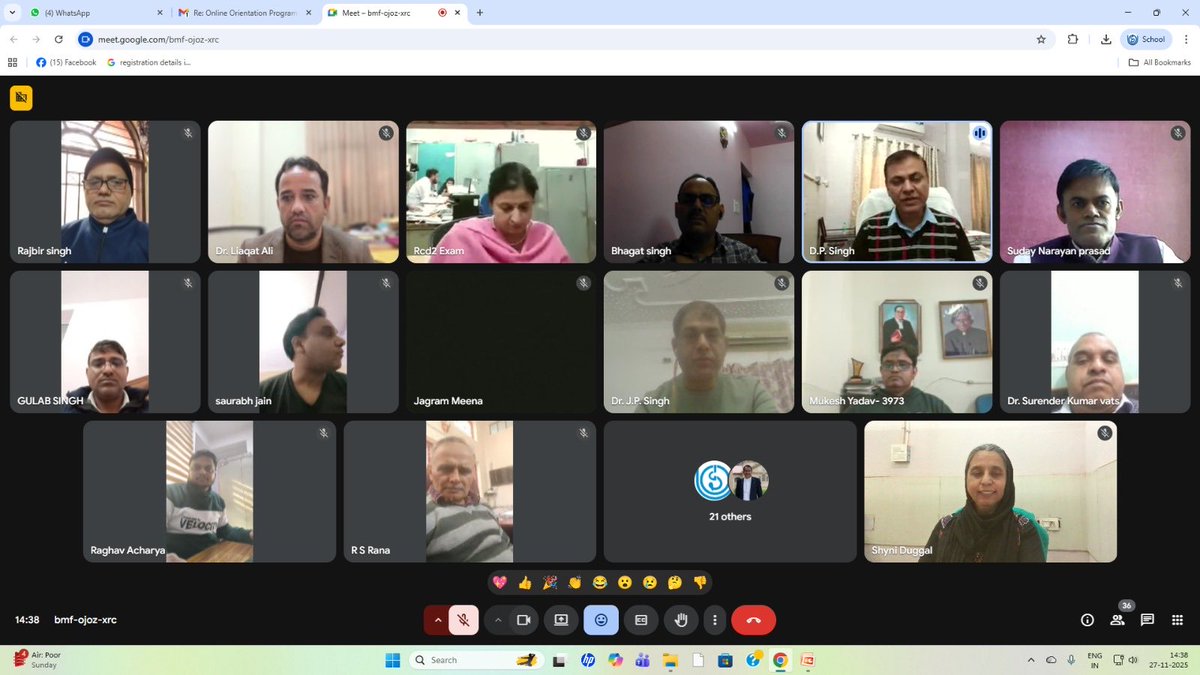 IGNOU_RCDelhi2's tweet image. RC Delhi-2 organised Online Orientation Program for the Prospective Observers of TEE December 2025