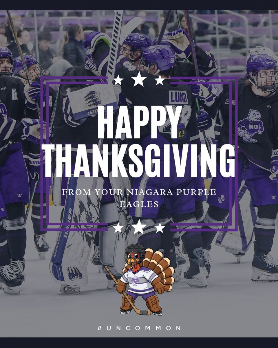 NiagaraMHKY's tweet image. Happy Thanksgiving from our Niagara Hockey family to yours!🦃🍂

We&apos;re so very thankful for the players, staff, families, alumni, and fans who make this program so special.

#Uncommon