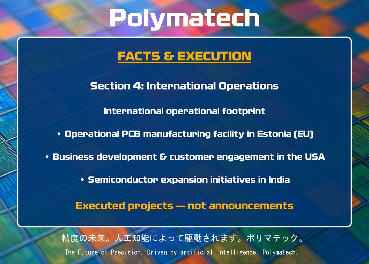 Polymatech Electronics tweet media