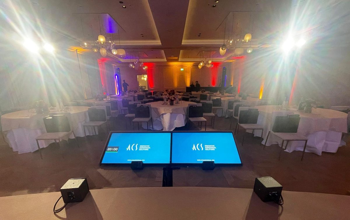 Yesterday, we had the pleasure of supporting a corporate event at the newly opened Rosewood Hotel – and we’re proud to have helped bring the atmosphere to life.  

As the AV partner, we designed and built a custom pastel-toned backdrop with integrated LED wall.