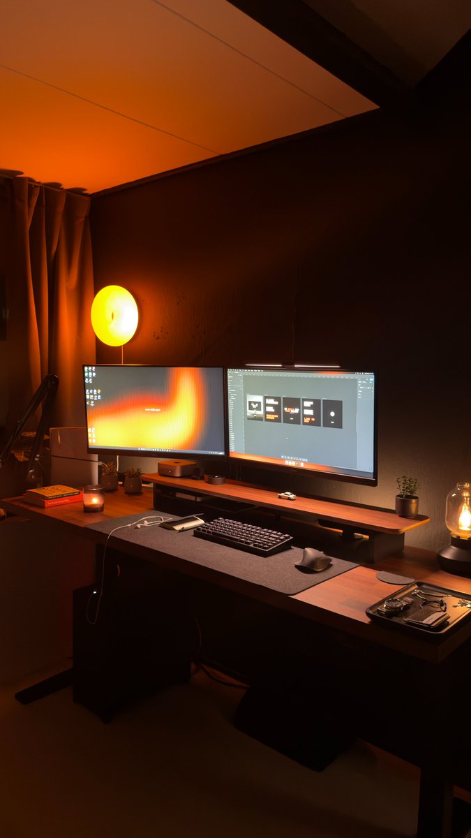pixlflow's tweet photo. Setup update '25 https://t.co/QOzEkqOEoF