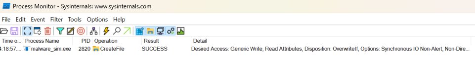 cstotw's tweet image. 🎯 ProcMon trick: Set filter Path→contains→&apos;Temp&apos; + Operation→is→&apos;CreateFile&apos; to catch malware dropping files. Most malware writes to %TEMP% first. Save this filter for quick malware hunting! #DFIR #ProcMon #MalwareAnalysis #FileSystem