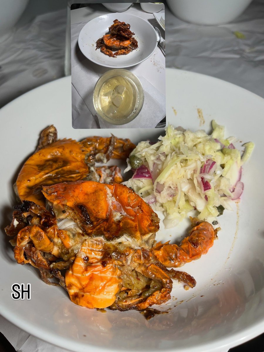 Agent99c's tweet image. Soft shell crab 🦀 #lunch #softshellcrab #eatwell