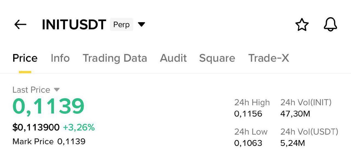 Customized_Fix's tweet image. Buy more #INIT at $0.114 ↗️