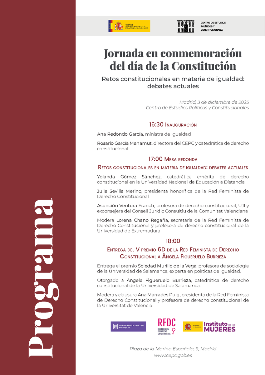 Centro de Estudios Políticos y Constitucionales tweet media