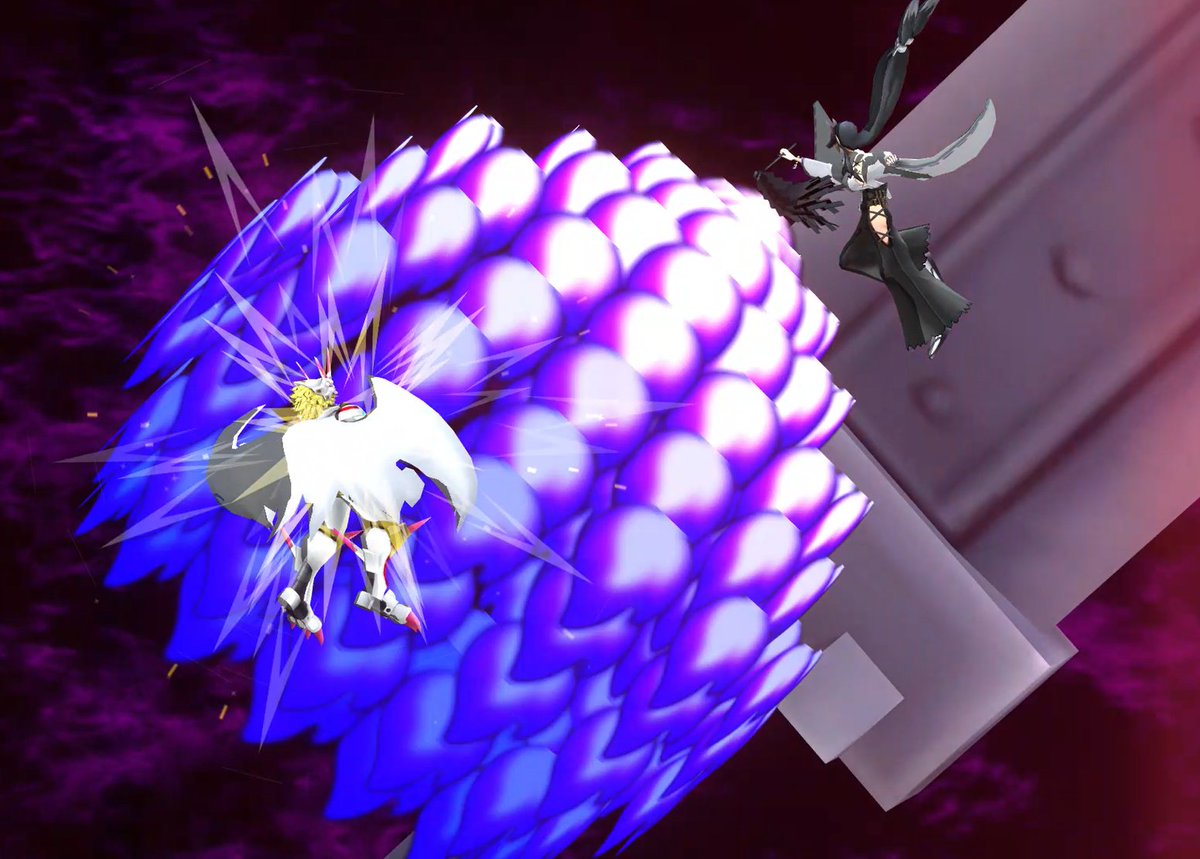 DRA_Remake's tweet image. Sakuyamon Miko Mode is a defensive, set up character that lays traps. Using colored floating sigils, she can steal hp, lower stats, drain meter, and inflict damage. In ultra, her evo move swaps her place with the foe, which can throw them right on the traps!

#projectdigimon