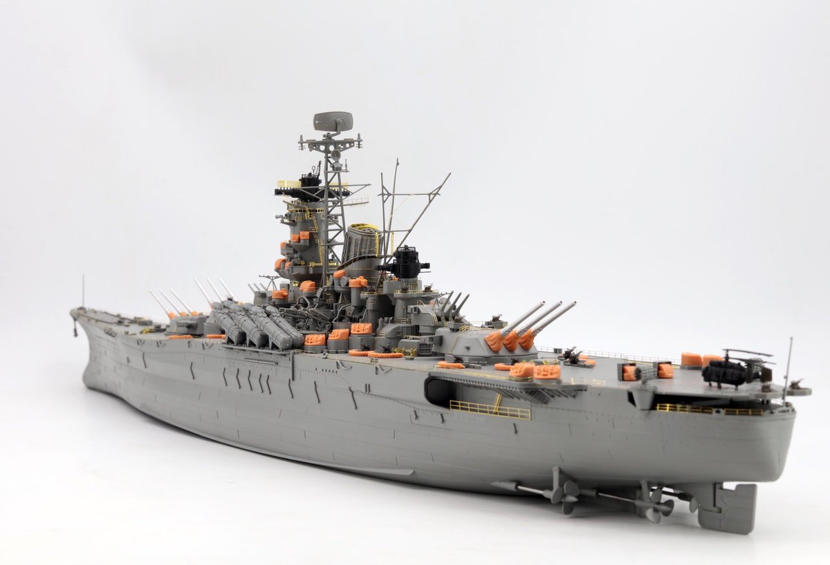 個人的に、「戦艦大和の近代化改装」の模型で一番しっくりきた架空