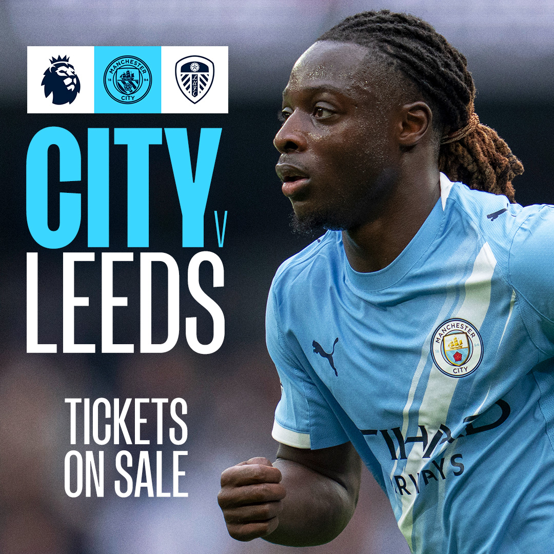 ManCityHelp's tweet image. 👉 Secure last minute tickets to City v Leeds. 
📆 Saturday 29th November, 3:00pm kick-off. 

Tickets on sale to qualifying fans...

Buy Now: mancity.com/tickets/mens/m…