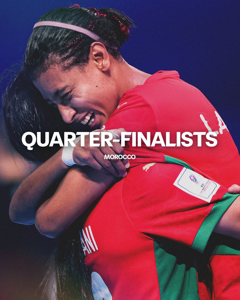 Morocco write their own history. ✍️

#FutsalWWC