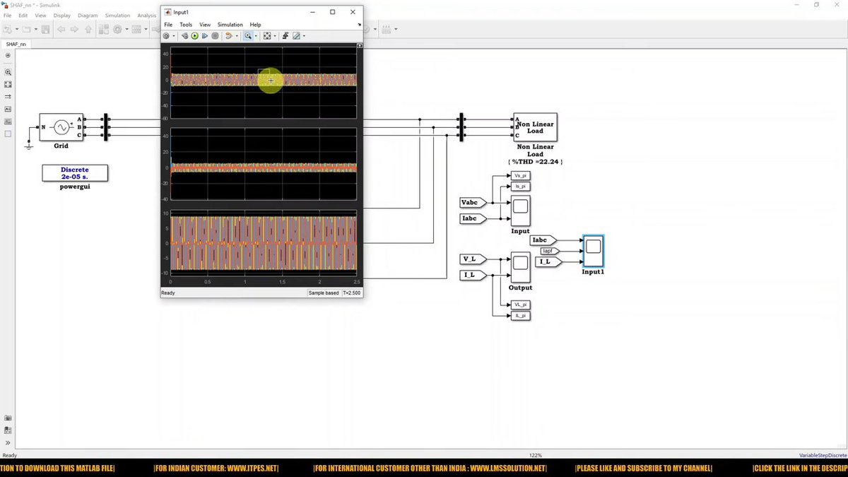 Lms_Solution's tweet image. 🤖 Neural Network: Shunt Active Filter Control

🔗 zurl.co/AejBe

 NN-controlled SAPF enhances power factor by shaping source current to be sinusoidal and in phase with supply voltage
Effective harmonic mitigation for more stable power

 #PowerElectronics #LMSsolution