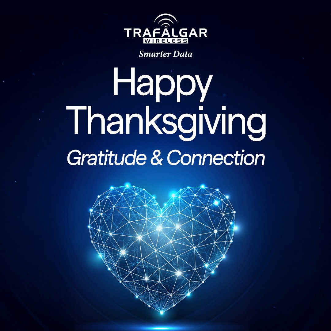 TrafalgarWirel1's tweet image. At Trafalgar Wireless, we’re thankful for the partnerships, customers, and innovators who keep the world connected. Wishing everyone a wonderful Thanksgiving filled with connection that goes beyond networks. 

#data #iotdata #connectivity #esim #trafalgarwireless