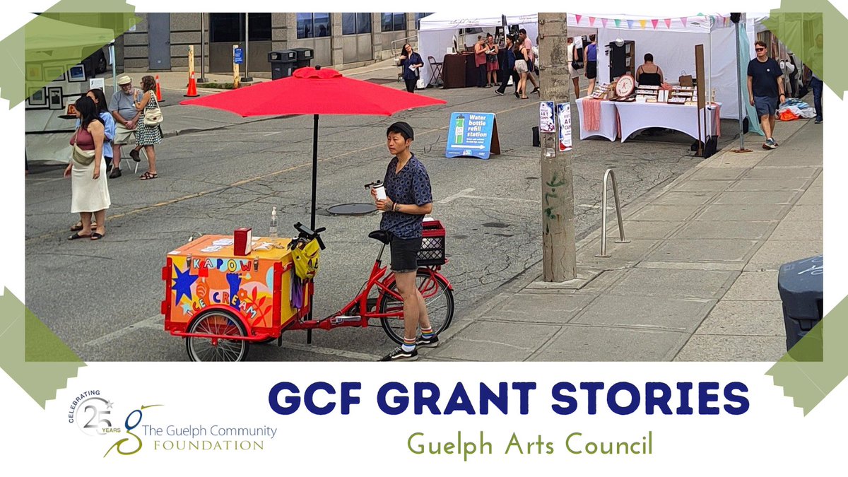 Today’s #GCFGrantStories: <a href="/guelpharts/">Guelph Arts Council</a> used a 2024 Musagetes grant to keep artBar open, inclusive, and accessible 🌈

44 artists showcased, 60+ paid, 12 mentees supported, 80 vendors welcomed 🎉

Learn how GAC is building a more inclusive #arts #community 👉guelphcf.ca/guelph-arts-co…