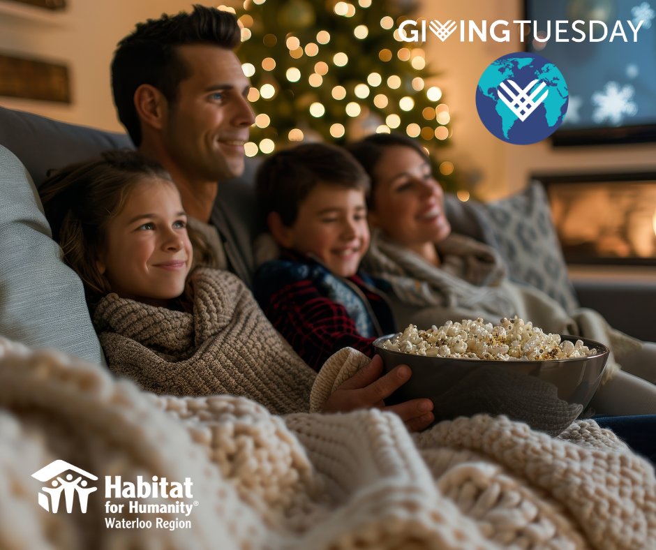 Mark your calendars! Giving Tuesday is Dec 2 🙌
This season, your support helps Habitat Waterloo Region continue the important work of building affordable homes for local families. 
Here’s to hearts, hammers, and homes for the holidays. 💙🔨🏠

ow.ly/YZU350XygrA