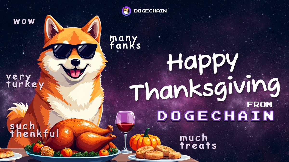 Shoutout to the Shibes of the Dogechain fam 🙌

We’re just getting started turning $DOGE into the Web3 powerhouse it’s meant to be 💪

It's happening. We’re building the future one block at a time, and you’re all a part of it 🤟

Let’s keep that bullish energy rolling through the