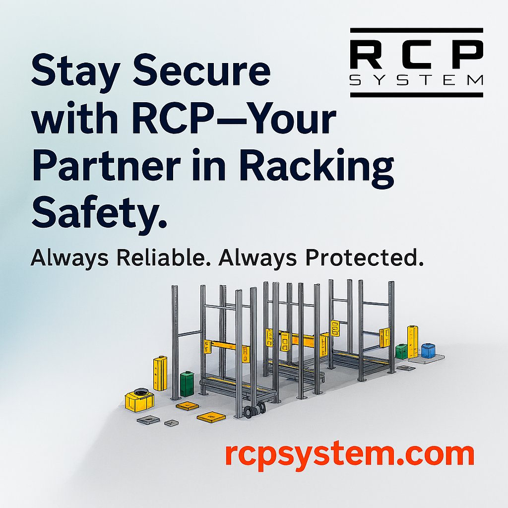RackRcp's tweet image. Always Reliable. Always Protected.
RCP keeps UR warehouse safe with advanced rack collapse prevention systems.
* Assurance * Protection * Saves Lives
Visit: rcpsystem.com
#WarehouseSafety #RackingSolutions #RCPSystem #SafetyFirst #Logistics #supplychain #rackingsafety