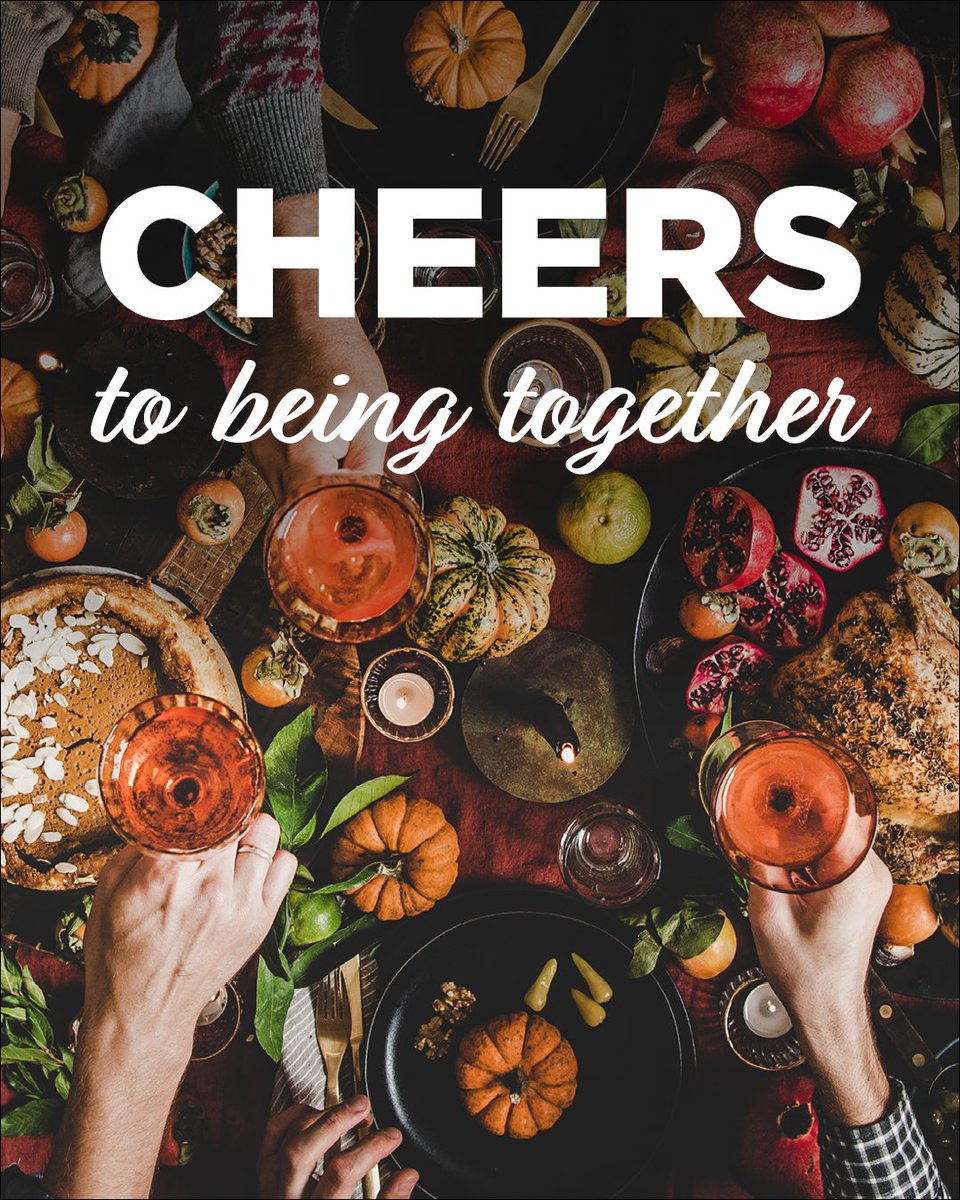 Wishing you a very Happy Thanksgiving! 🧡