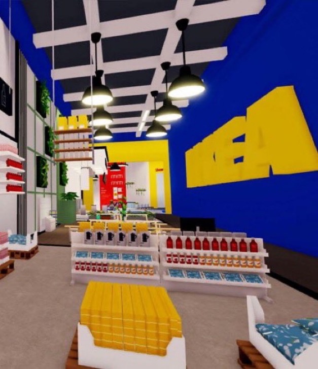NoContextHumans's tweet image. IKEA is opening a virtual store in Roblox, where players can also work and earn $16.10/hour