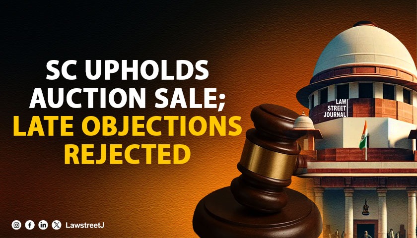 LawstreetJ's tweet image. #SupremeCourt holds judgment debtors cannot challenge an auction sale on grounds they failed to raise before the sale proclamation, reinforcing Order XXI Rule 90(3) #CPC.

Read full article here         
tinyurl.com/2tp6fb39

@isaketsourav #AuctionSale #StatutoryBar…