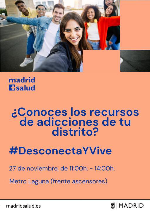 ServicioPAD's tweet photo. Esta mañana, todos los Equipos de profesionales de @madridsalud hemos estado presentando a la ciudadanía de @JMDLatina los recursos sobre adicciones del distrito.
¡Cuidamos de tu salud! 💙
#DesconectaYVive https://t.co/ZAI6t8LT3Z
