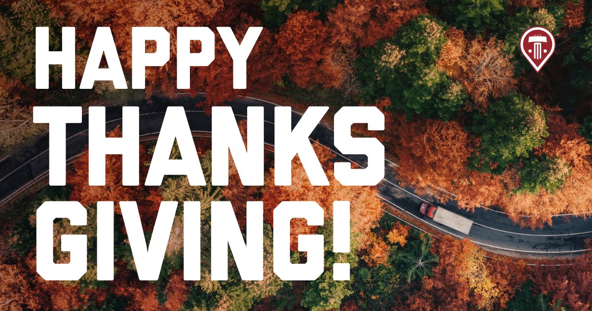 Trckstopdotcom's tweet image. Grateful for the people who keep freight moving every day. Thank you for everything you do. Happy Thanksgiving!