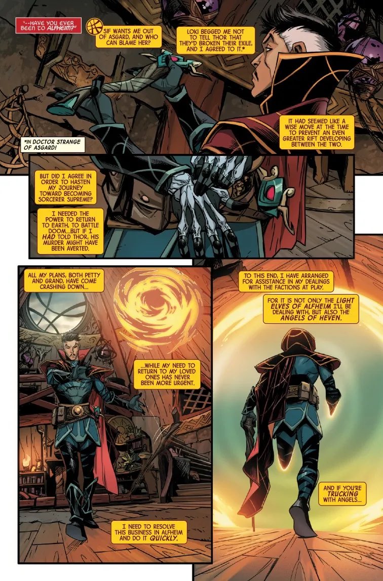 SanctumLibraryX's tweet photo. Next Wednesday! Marvel Preview: Doctor Strange https://t.co/IHcCfPfhrt https://t.co/mCVtvTAjqp
