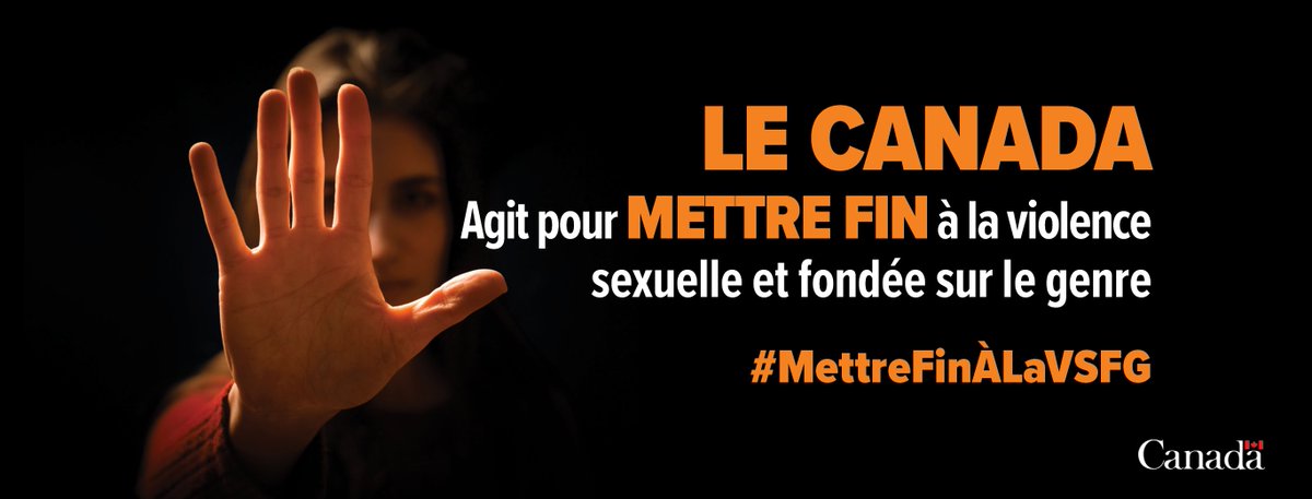 L'élimination de la violence sexuelle et fondée sur le genre est un élément central du Plan d’action du Canada pour les femmes, la paix et la sécurité.  
#EnrayerLaVSFG